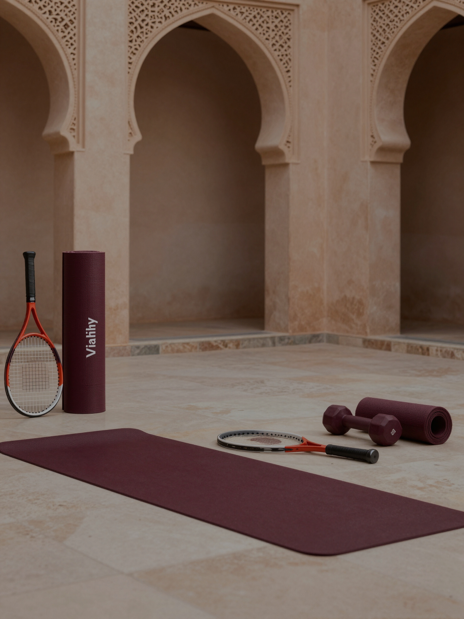 Yoga au coucher du soleil